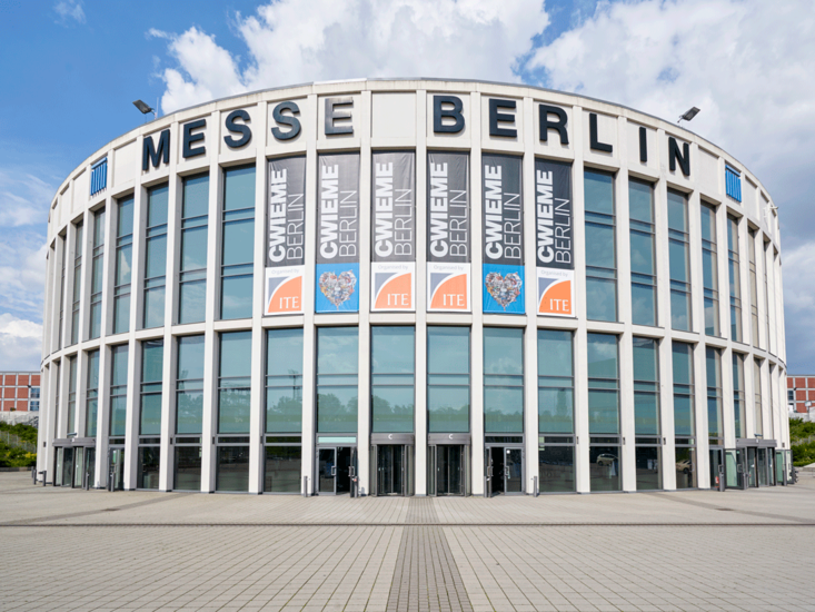 [Translate to Englisch:] Eingang Messe Berlin