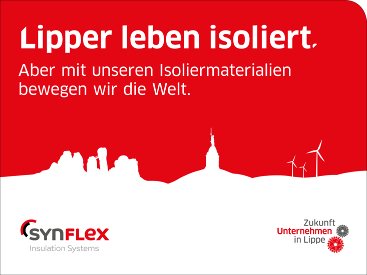 [Translate to Englisch:] SynFlex ist Teil der Industrie in Lippe Kampagne