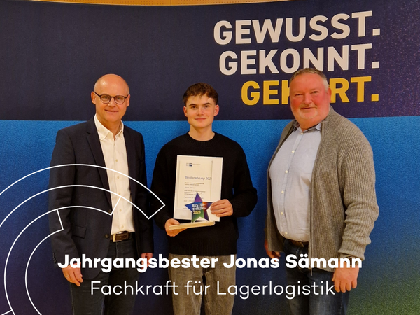 f.l.t.r.: Ralf Schäfer, Jonas Sämann, Stefan Schwarz